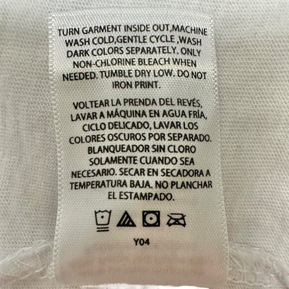 Way To Celebrate! Patriotic T-Shirt L White "True To The Red White And Blue" - Picture 7 of 9